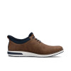 Rieker 11357-24 Brown Nubuck & Navy Casual Shoe | newshoes.ie