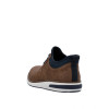 Rieker 11357-24 Brown Nubuck & Navy Casual Shoe | newshoes.ie