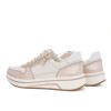 Ara Sapporo 3.0 12-27540-07H Cream & Sand Wide Fit Sneaker | newshoes.ie