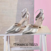 Marco Tozzi 2-82404-42 941 Silver Block Heel Dress Shoe | newshoes.ie