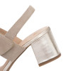 Ara Brighton 12-20510-11H Gold Block Heel Sandal | newshoes.ie