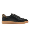 Marco Tozzi 23739-44 Black & Leopard Print Sneaker