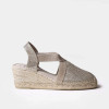 Toni Pons Triton Gold Sparkle Espadrille | newshoes.ie