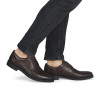 Rieker 13523-25 Mens Dark Brown Formal Shoe | newshoes.ie