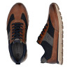 Rieker B0507-24 Brown & Navy Extra Wide Sneaker | newshoes.ie