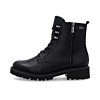 Remonte D8656-00 Black Tex Biker Boot | newshoes.ie