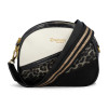 Remonte Q0647-02 Black & Cream Cross Body Bag | newshoes.ie