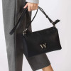 Wonders Drop WB-52007 Black Leather Bag | newshoes.ie