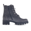 Gabor 71.711.39 Grey Nubuck Biker Boot | newshoes.ie