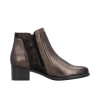 Remonte R5172-90 Bronze Block Heel Ankle Boot | newshoes.ie