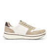 Ara Sapporo 3.0 12-27540-95 (H Fitting) Taupe Cream Wide Fit Sneaker | newshoes.ie