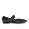 Gabor 74.144.20 Black Patent Flat Ballerina Pump | newshoes.ie
