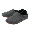 Lotus Belen ULH134GG0 Charcoal Flat Slipper | newshoes.ie