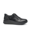 G Comfort P-819SW Black Fantasy Tex Women's Casual Shoe | newshoes.ie