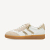 Marco Tozzi 23739-44 White & Gold Sneaker | newshoes.ie