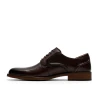 Clarks CraftRemi Lace 26186388 Dark Brown Dress Shoe | newshoes.ie