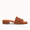 Oh My Sandals 5890 Doya Roble Tan Slide | newshoes.ie