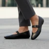 FitFlop Delicato E3D-090 Black Soft Leather Mary Jane Flat | newshoes.ie