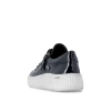 Remonte D3E07-14 Navy Patent Water-Repellent Wide Fit Casual Shoe | newshoes.ie