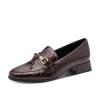 Marco Tozzi 2-24252-47 3F4 Brown Croc Loafer | newshoes.ie