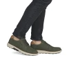 Rieker B3317-54 Olive Water-Repellent Wide Fit Casual Shoe | newshoes.ie