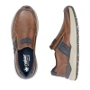 Rieker 06055-24 Brown Wide Fit Slip-On Shoe | newshoes.ie