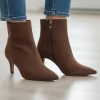 Marco Tozzi 25329-47 317 Choco Suede Ankle Boot | newshoes.ie
