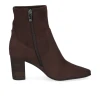Caprice 9-25311-43 38A G Fitting Brown Block Heel Ankle Boot | newshoes.ie