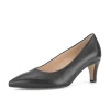 Gabor 3014.01.008 (G fit) Comfort Fit Black Leather Court Shoe | newshoes.ie