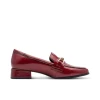 Marco Tozzi 2-24252-47 527 Dark Red Patent Loafer | newshoes.ie