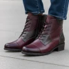 Remonte D6882-35 Burgundy Ankle Boot | newshoes.ie