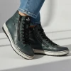 Remonte D0772-54 Dark Green Tex Casual Ankle Boot | newshoes.ie