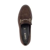 Gabor 4011.02.002 Cacao Suede Loafer With Fringe | newshoes.ie