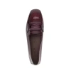 Gabor 4002.01.006 Mullberry Patent Leather Block Heel Loafer | newshoes.ie