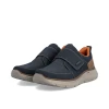 Rieker B1854-14 Navy Tan Wider Fit Velcro Casual Shoe | newshoes.ie