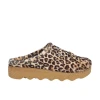 Rohde Foggia Clog - Plüsch 6102-18 Leopard Ginger Mule | newshoes.ie