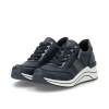 Remonte D0T09-14 Navy Blue Metallic Wide Fit Casual Shoe | newshoes.ie