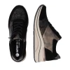 Remonte D0T23-03 Black & Bronze Wide Fit Casual Shoe | newshoes.ie