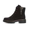 Rieker 72617-25 Dark Brown Biker Boot | newshoes.ie