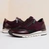 Remonte R6714-30 Burgundy Wine Sneaker | newshoes.ie