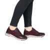 Remonte R6714-30 Burgundy Wine Sneaker | newshoes.ie