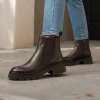 Gabor 8021.01.006 Dark Brown Chelsea Boot | newshoes.ie