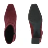 Caprice 9-25354-41 514 Bordeaux Stretch Ankle Boot | newshoes.ie