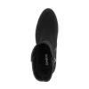 Gabor 8063.01.002 Black Suede Leather Wide Fit Ankle Boot | newshoes.ie