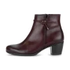 Gabor 8029.01.003 Burgundy Block Heel Ankle Boot | newshoes.ie