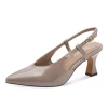 Marco Tozzi 29609-47 476 Tan Patent Slingback Pump | newshoes.ie