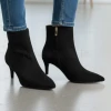 Marco Tozzi 25329-47 001 Black Suede Ankle Boot | newshoes.ie