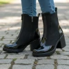 Marco Tozzi 25405-47 098 Black Block Heel Ankle Boot | newshoes.ie