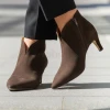 Gabor 8017.01.002 Mocca Pointed Toe Ankle Boot | newshoes.ie