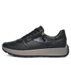 Ara New York 12-25112-32 (H Fitting) Navy Wide Fit Sneaker | newshoes.ie
